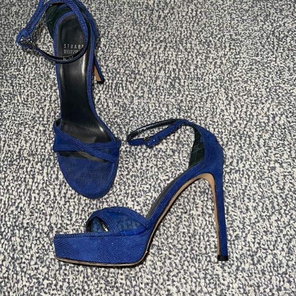 Stuart Weitzman platform sandal sz 6.5 - Picture 15 of 16